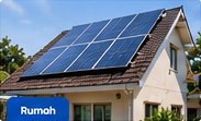 PLTS atap rumah tinggal