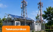 PLTS di site tower BTS